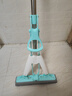 妙洁（MIAOJIE）双动力海绵拖把对折挤水胶棉拖把免手洗拖布地拖 拖把+1替换头（共2头） 实拍图