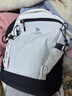 骆驼（CAMEL）【雪糕包】双肩包大容量背包旅行包轻量书包女大学生户外登山包 【黑/白-19L】透气背负,A1S3B5110A 大容量，轻量透气 实拍图