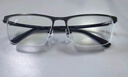普莱斯（pulais）近视眼镜框可配度数纯钛金属高端商务半框超轻8g男士眼镜架19897A 实拍图