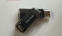 闪迪（SanDisk）128GB Type-C USB3.2 手机U盘DDC6黑色 手机电脑存储盘 双接口大容量优盘 实拍图