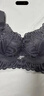 婷美无痕内衣女聚拢小胸显大上托防下垂收副乳无钢圈蕾丝文胸罩 紫L 实拍图