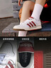 adidas ENTRAP美式校园风运动少年感复古篮球风板鞋男女阿迪达斯 白色/红色   38.5 实拍图