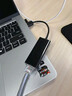 绿联USB转网口网线转接口 RJ45百兆有线网卡【编织款】适用苹果华为小米笔记本外置网口转换器扩展坞 实拍图
