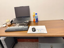 新颜值主义电脑桌电竞桌实木书桌家用台式办公桌学习桌写字桌工作台长条桌子 【22MM特厚面板】140*60cm胡桃色 实拍图
