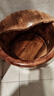 川柏香实木泡脚桶木桶洗脚盆木桶家用足浴桶泡脚木质香柏木碳化木制脚盆 30cm 【高温碳化带盖按摩】+艾草60包 实拍图