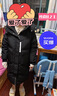 波司登（BOSIDENG）羽绒服女中长款脱卸帽加厚新国标90绒商场同款修身外套 【店长推荐】黑色8056 M 165/88A 体重约120-140斤 实拍图