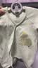 童泰婴儿连体衣春秋纯棉新生儿衣服宝宝蝴蝶哈衣爬服和尚服绿色52cm 实拍图