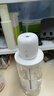几素 加湿器迷你卧室婴儿家用宿舍便携小型无线空气低噪床头小巧补水办公室桌面usb车载香薰大容量加湿 【1100毫安】8根滤芯+500ml原装玻璃瓶 实拍图
