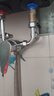 MUNOKY【德国】电热水器U型混水阀开关阀淋浴明装三通冷热开关水龙头 304不锈钢u型混水阀 大流量通用安装丨漏水包退 实拍图