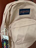JANSPORT杰斯伯双肩包女学生旅行包26L旅行轻便透气书包男背包 4QUT7N8蜜蜡粉-侧边袋 实拍图
