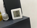 温度计室内家用精准婴儿房温湿度计壁挂室干湿计电子数显表高精度 【活动款】白色-迷你温湿度计 实拍图