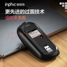 英菲克（INPHIC）M1无线鼠标可充电办公蓝牙三模电量显示静音便携适用于惠普华硕苹果IPAD笔记本电脑无限轻音 【无线-2.4G电量显示增强版】Ty-C充电磨砂黑 实拍图