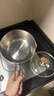 kims cook雪平锅无涂层家用小奶锅五层不锈钢辅食泡面奶锅304不锈钢18cm 实拍图