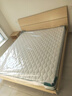 全友家居 双人大床家用高脚床板式床现代简约原木风主卧室床1.8x2米 实拍图