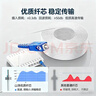 山泽 皮线光纤跳线 SC-SC电信级单模单芯光缆光纤尾纤 低烟无卤 1芯2钢丝室内光纤网线 20米TFH12-20B 实拍图
