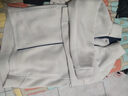 优衣库男装针织摇粒绒拉链茄克/长袖外套廓系夹克25秋冬479863 01 乳白色 L /175/100A 实拍图