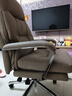 顾全电脑椅人体工学椅真皮办公椅可躺久坐舒适老板椅C570金咖皮 实拍图