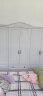 奥尚斯莱 衣柜 现代简约卧室家具木质带转角边柜组合大衣橱白色衣柜 单衣柜   弯顶款 六门衣柜 （主柜长2.4米） 晒单实拍图