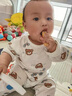 小素材儿童内衣纯棉套装宝宝婴儿睡衣薄款秋衣秋裤男童女童春秋衣服夏季 海洋世界套头粉 100 实拍图