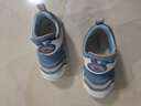 巴布豆童鞋宝宝学步鞋秋男宝毛毛虫防滑儿童机能鞋软底男女童鞋靛蓝24码 实拍图