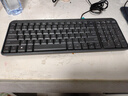 罗技（Logitech）MK106 键鼠套装 有线键鼠套装 办公键鼠套装 电脑键盘 紧凑型 黑色 实拍图