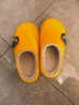 儿童棉拖鞋秋冬爆款加绒保暖毛毛鞋男女童防滑室内居家棉鞋 黄色 30.5 内长18cm 实拍图