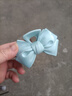 【销量过万】发量多冰透蓝发抓新款后脑勺抓夹氛围感鲨鱼夹 2#蓝色蝴蝶结 实拍图