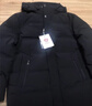 坦博尔羽绒服男可脱卸帽宽松大码男士商务保暖外套510505D 黑色 190  实拍图