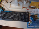 罗技（Logitech）MK275 键鼠套装 无线键鼠套装 办公键鼠套装 全尺寸 商务键鼠套装 带无线2.4G接收器 黑蓝色 实拍图
