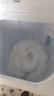 奥克斯（AUX）洗+脱13公斤洗衣机大容量半自动洗衣机宿舍家用双缸小型波轮双桶洗衣机迷你洗脱一体 黑色（洗涤10KG+脱水6.5KG） 实拍图