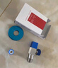 潜水艇（Submarine）F3012-9黄铜加厚三角阀套装八字阀陶瓷阀芯红蓝国标4分5冷+4热 实拍图