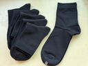 京东京造【高棉】男士6双中筒袜92%棉10A抗菌休闲商务透气男袜子 黑 实拍图
