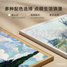 创维 非磁吸卡扣式壁纸电视专用 艺术电视画框 65/75/85英寸A7F/A7F Pro  A7E/A7E Pro 系列专用 75英寸A7E/Pro A7F/ Pro适用 棕色 实拍图