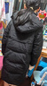 波司登（BOSIDENG）羽绒服女中长款脱卸帽加厚新国标90绒商场同款修身外套 【店长推荐】黑色8056 M 165/88A 体重约120-140斤 实拍图