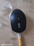 云墨（YUNMO）无线蓝牙鼠标可充电式办公静轻音人体工学笔记本台式电脑ipad通用适用于惠普华硕华为 【无线蓝牙双模+静音按键】商务黑 实拍图