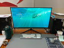 凯科迈32英寸显示器/34英寸带鱼屏电脑显示器电竞游戏电脑显示屏家用办公高清台式电脑监控外接扩展屏 32英寸（超清4K-60HZ）直屏黑色(办公) 实拍图