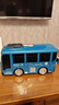 宝乐星儿童益智玩具车拆装变形巴士过家家玩具男孩女孩圣诞礼物蓝色 实拍图