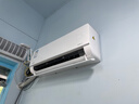 美的空调 酷省电 大1.5匹新一级能效变频 纯铜管 卧室节能壁挂式空调挂机国家补贴KFR-35GW/N8KS1-1Q 实拍图