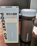 炊大皇316L不锈钢保温杯便携口袋杯子保冷小巧超轻外出350ml（檀木棕） 实拍图