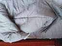 雅鹿·自由自在A类牛奶绒被子秋冬季羊羔绒加厚棉被芯褥单人冬天6斤200x230cm 灰 实拍图