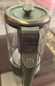 摩飞电器（Morphyrichards）养生壶分体便携式煮茶器烧水壶小型办公室家用多功能煮茶壶分体热水壶0.6L MR6085 绿 实拍图