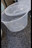 美丽雅 一次性饭盒圆形1000ml*20套打包碗食品用盒加厚带盖可微波 实拍图