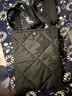 MUJIOBP再生绗缝 便携斜挎包 包包女包 单肩包 EF12CC4A 黑色 长16*宽20.5cm 实拍图