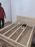 零树实木床主卧双人床卧室家具单人床出租房床 包安装 1.5m*2m GS-04 实拍图