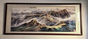 佳得雅新中式客厅装饰画沙发背景墙壁画字画山水画靠山图办公室风景挂画 万里长城A3 70*190cm宣纸锦绫+有机玻璃+胡桃色实木框（热卖款） 实拍图