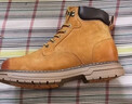 骆驼（CAMEL）王俊凯同款马丁靴高帮秋户外工装大黄靴男 GE122W7757T 金黄 42 实拍图