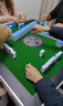 浩雀【2026年芯升级全低音】全自动麻将机折叠麻将桌餐桌一体静四口音 01【低音降噪机】餐桌款-两幅麻将-绿台面-盖板-星空灰 麻将牌大小联系客服咨询 实拍图