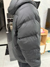 安踏（ANTA）凯里·欧文系列 | 先驱二代防泼水25年冬季鸭绒保暖羽绒服外套 基础黑-3 M (女生选购建议偏小一码) 实拍图