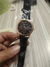【网红爆款】商务腕表石英运动表休闲皮带男女手表 合金棕色 实拍图