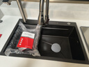 好太太家宝系列厨房水槽小米粒大单槽多功能洗碗洗菜一体盆304不锈钢洗菜池 68*45 【5.0加厚】纳米抗菌 实拍图
